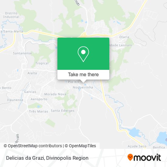 Delicias da Grazi map