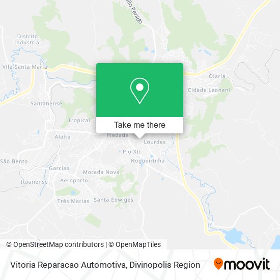 Mapa Vitoria Reparacao Automotiva