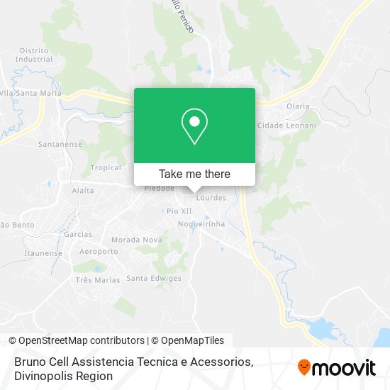 Mapa Bruno Cell Assistencia Tecnica e Acessorios