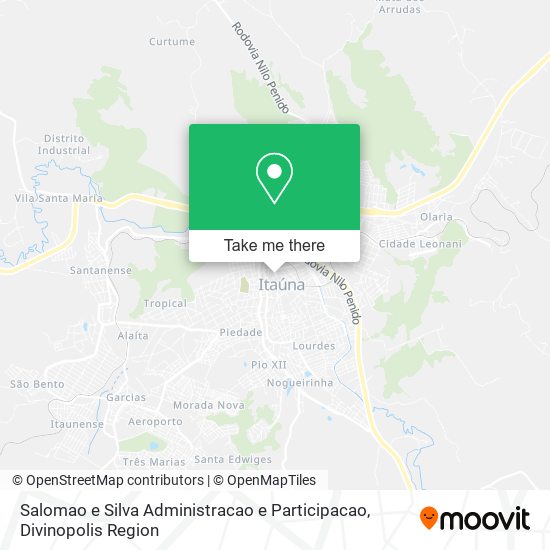 Salomao e Silva Administracao e Participacao map