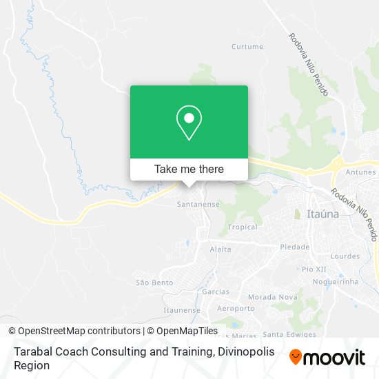 Tarabal Coach Consulting and Training map