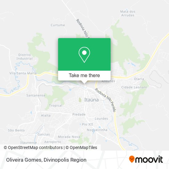 Mapa Oliveira Gomes