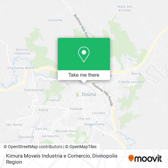 Kimura Moveis Industria e Comercio map