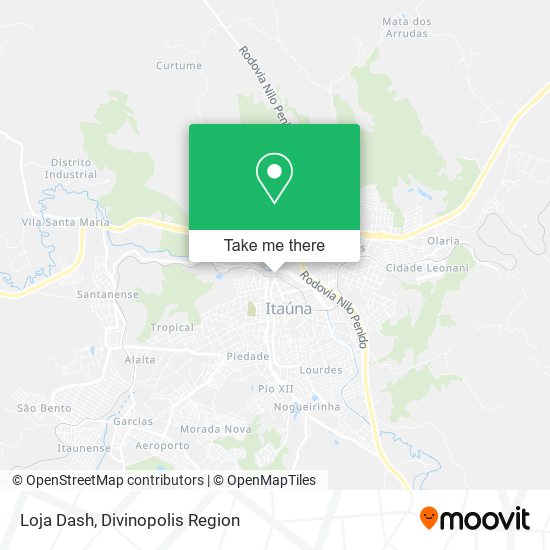 Mapa Loja Dash