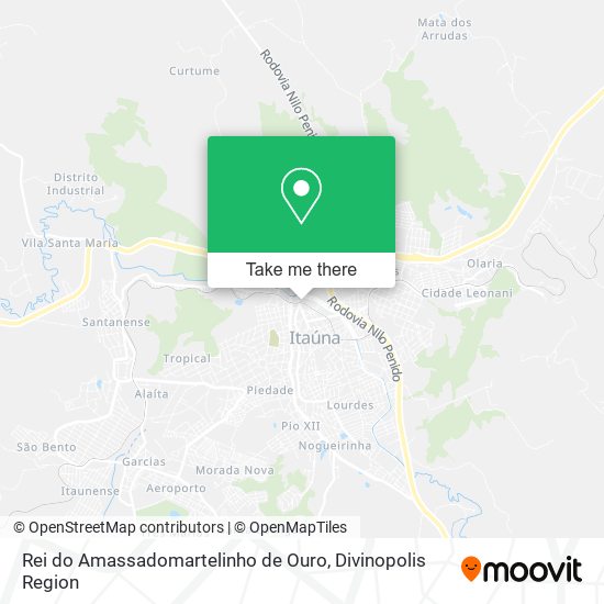 Rei do Amassadomartelinho de Ouro map