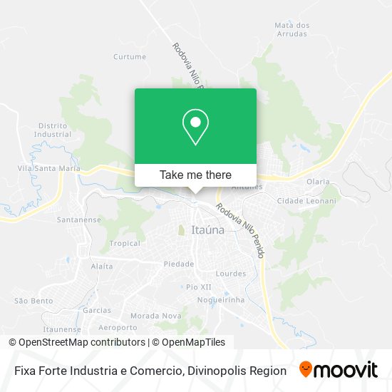 Fixa Forte Industria e Comercio map