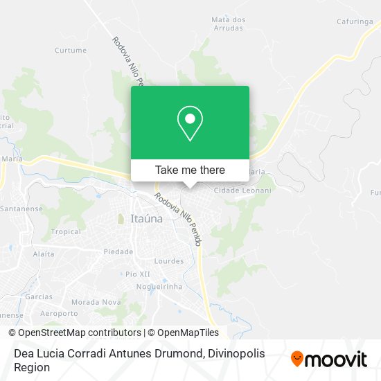 Dea Lucia Corradi Antunes Drumond map