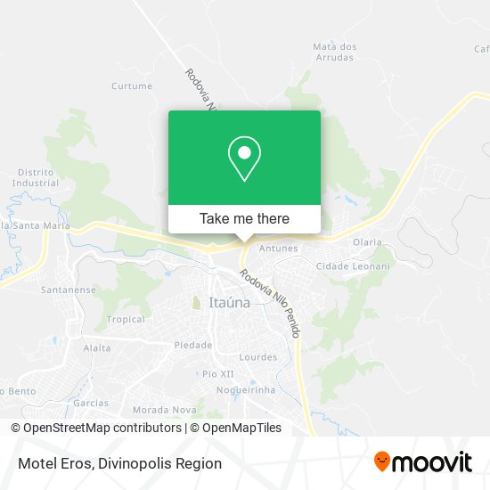 Motel Eros map