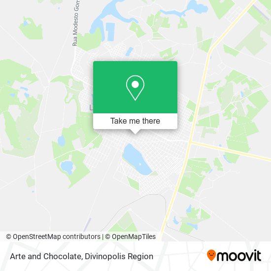 Arte and Chocolate map