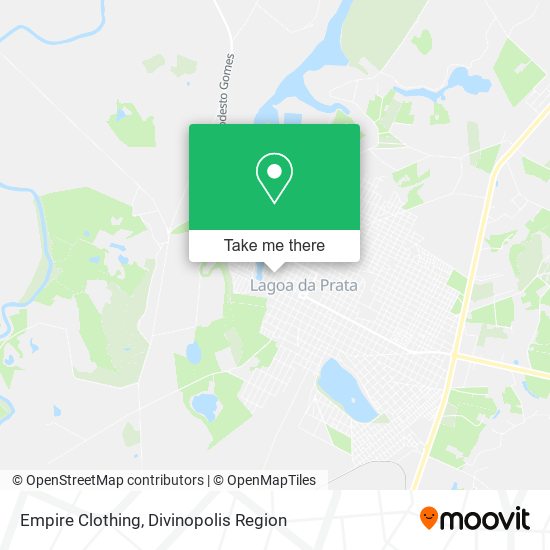 Empire Clothing map