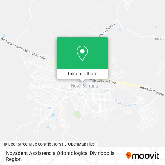 Novadent Assistencia Odontologica map