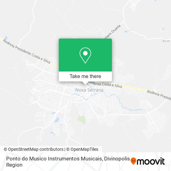 Ponto do Musico Instrumentos Musicais map