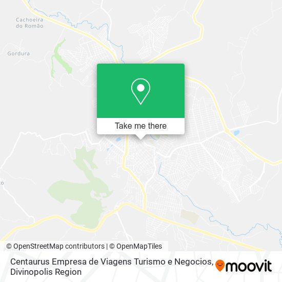Centaurus Empresa de Viagens Turismo e Negocios map