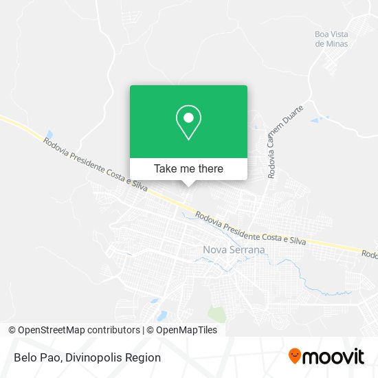 Belo Pao map