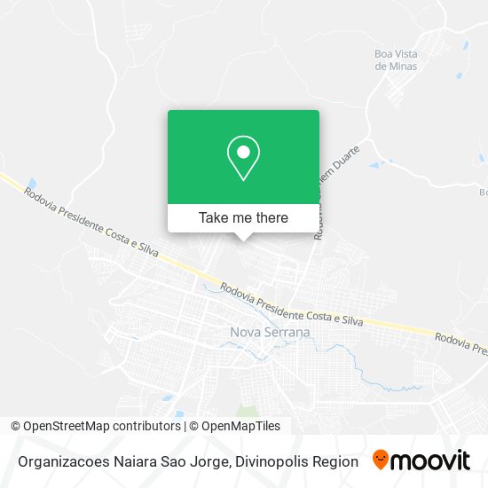 Mapa Organizacoes Naiara Sao Jorge