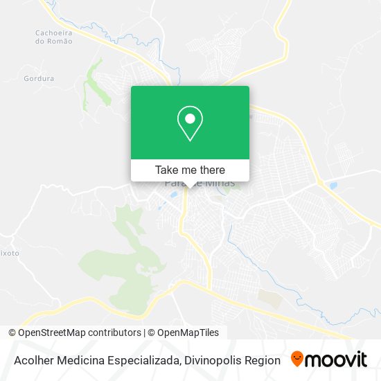 Acolher Medicina Especializada map