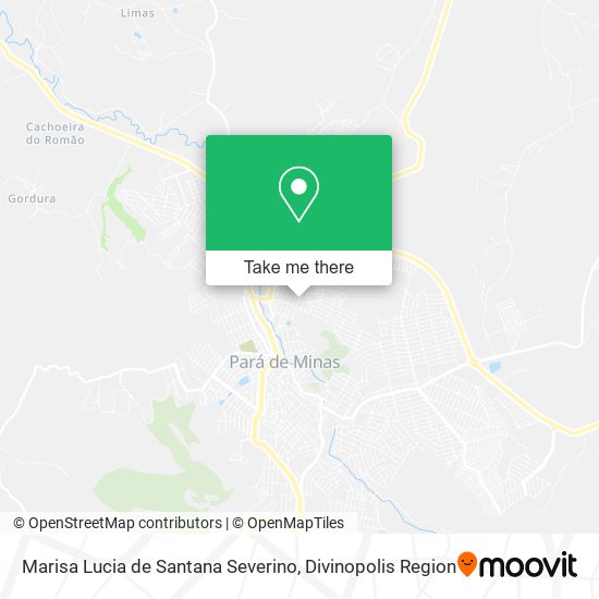 Marisa Lucia de Santana Severino map