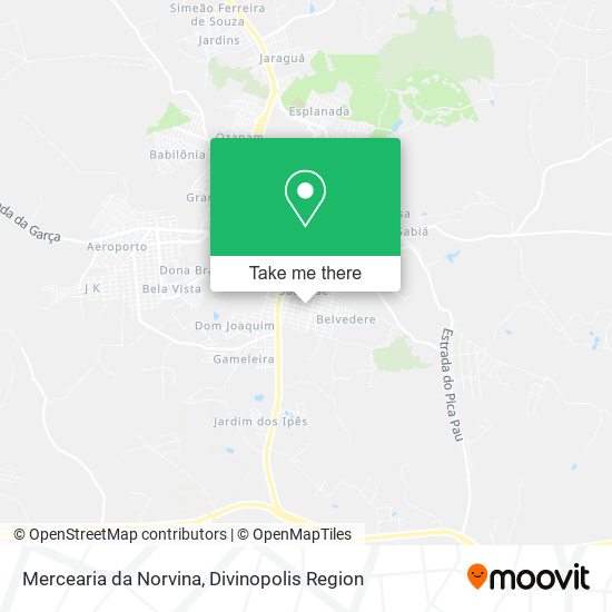 Mercearia da Norvina map