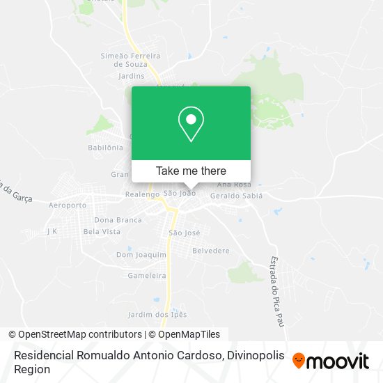 Residencial Romualdo Antonio Cardoso map