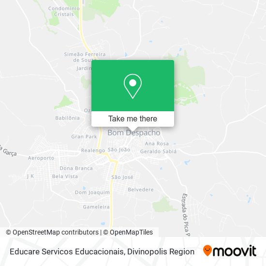 Educare Servicos Educacionais map