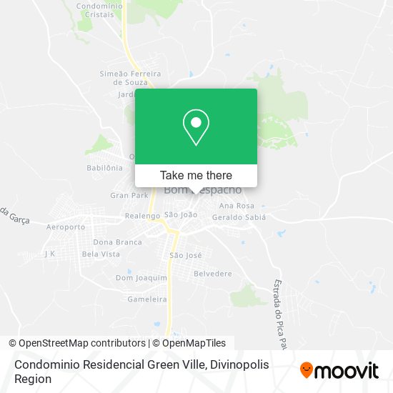 Condominio Residencial Green Ville map
