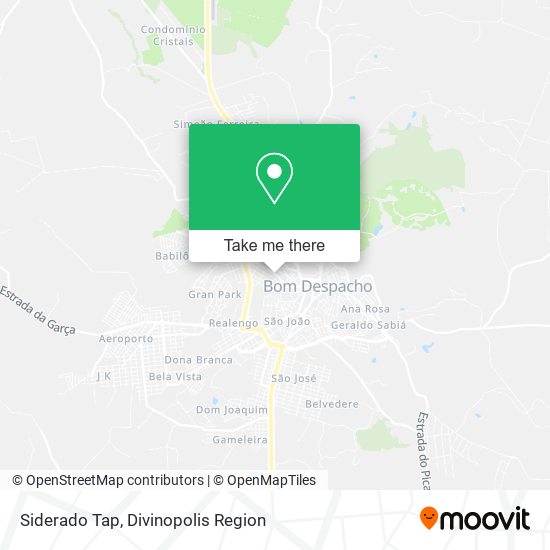 Siderado Tap map