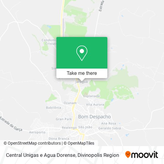 Central Unigas e Agua Dorense map