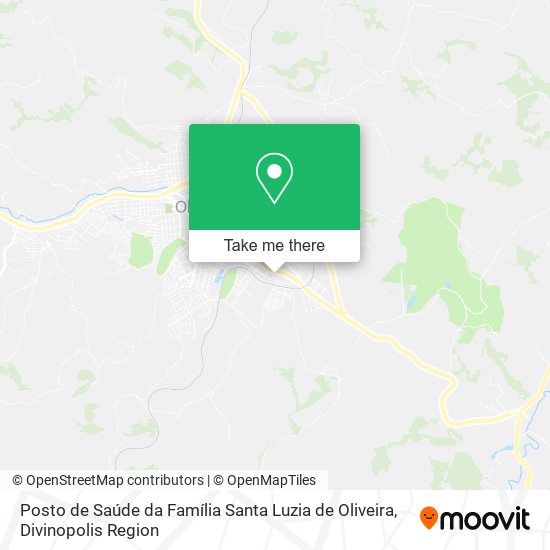 Posto de Saúde da Família Santa Luzia de Oliveira map
