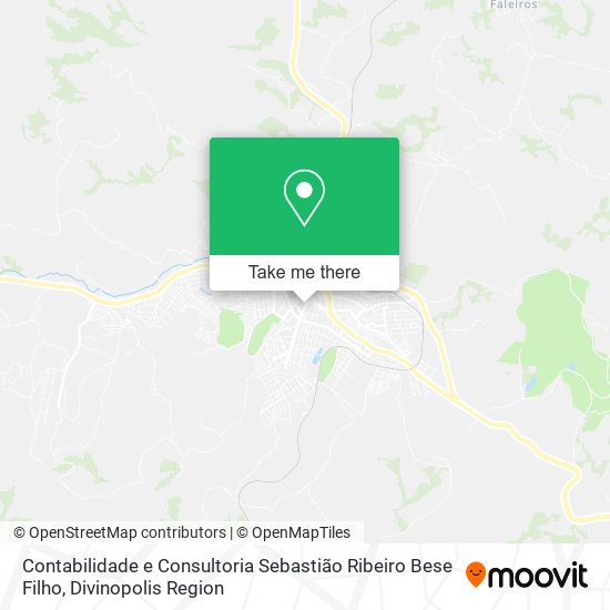 Mapa Contabilidade e Consultoria Sebastião Ribeiro Bese Filho