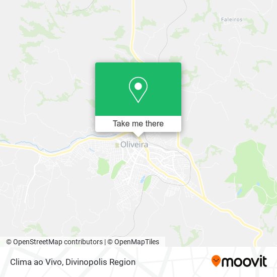 Clima ao Vivo map