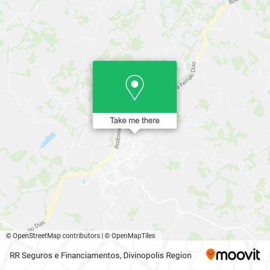 RR Seguros e Financiamentos map