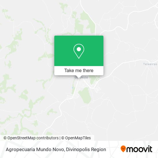 Agropecuaria Mundo Novo map