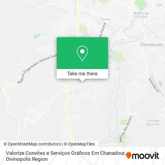Valorize Convites e Serviços Gráficos Em Chanadour map