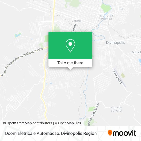 Dcom Eletrica e Automacao map