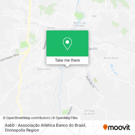 Aabb - Associação Atlética Banco do Brasil map