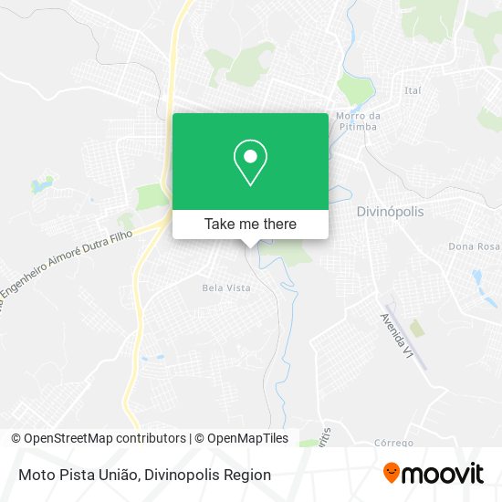 Moto Pista União map