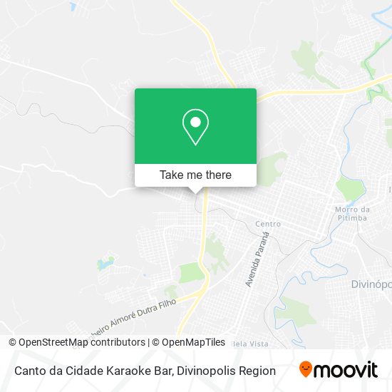 Canto da Cidade Karaoke Bar map