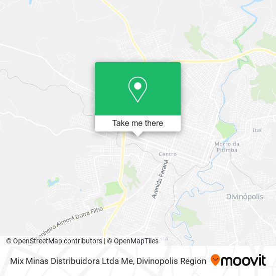 Mix Minas Distribuidora Ltda Me map