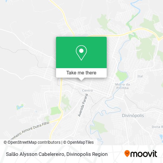 Salão Alysson Cabelereiro map