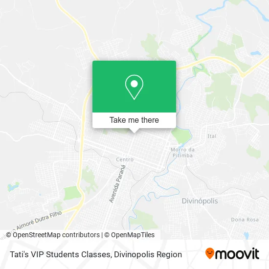 Tati's VIP Students Classes map