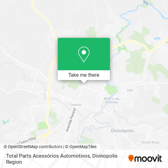 Total Parts Acessórios Automotivos map