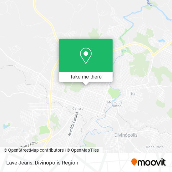 Lave Jeans map