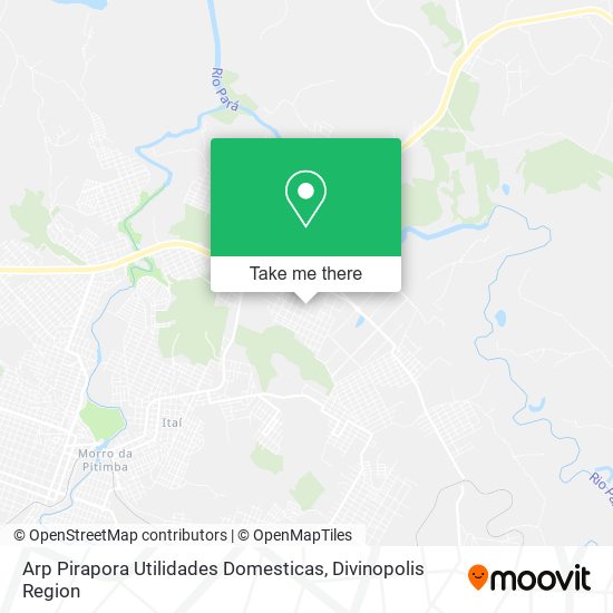 Arp Pirapora Utilidades Domesticas map