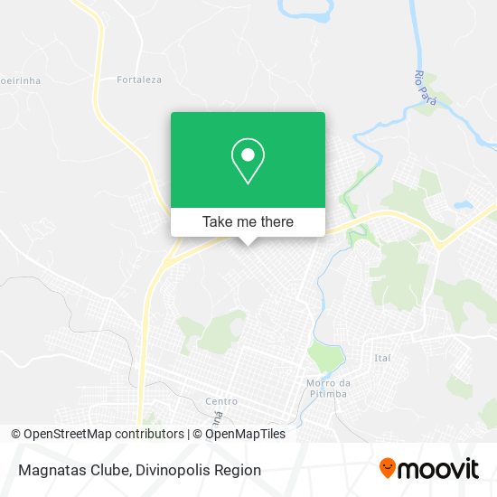 Magnatas Clube map