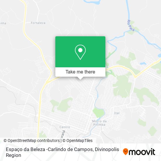 Espaço da Beleza -Carlindo de Campos map