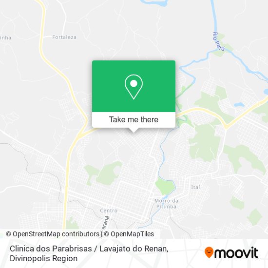 Clinica dos Parabrisas / Lavajato do Renan map