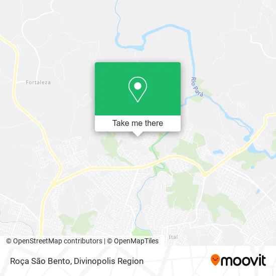 Roça São Bento map