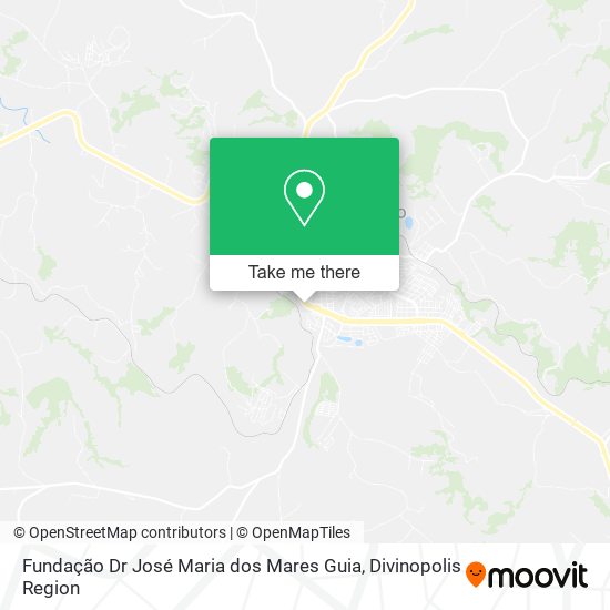 Fundação Dr José Maria dos Mares Guia map