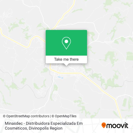 Minasdec - Distribuidora Especializada Em Cosméticos map