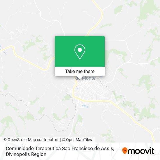 Comunidade Terapeutica Sao Francisco de Assis map